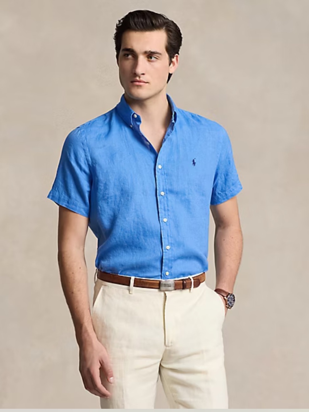 Polo Ralph Lauren Classic Fit Linen Shirt